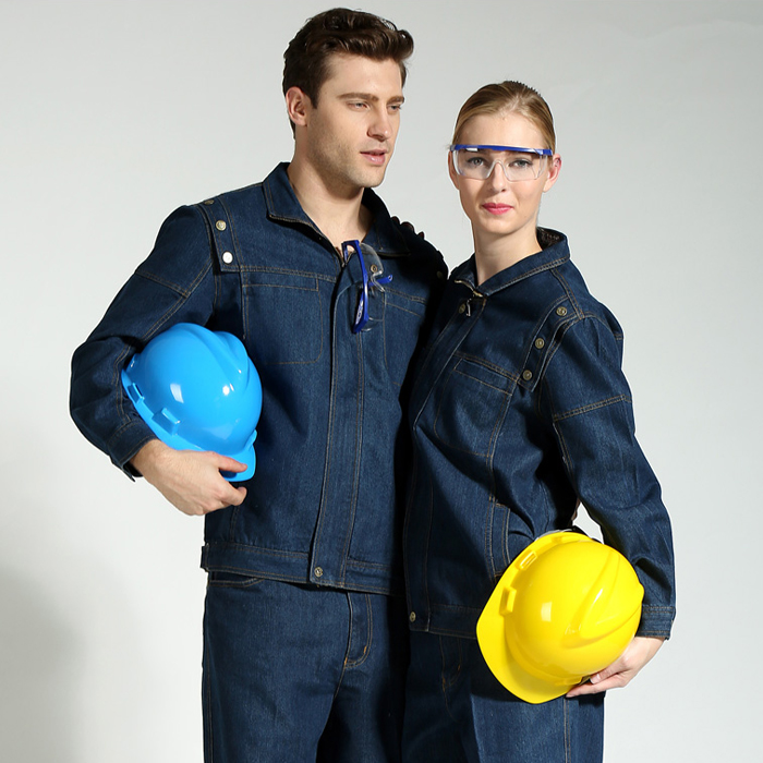 國家電網牛仔服,電焊工作服 JL-NZ001