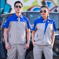 北京現代工作服 短袖維修工作服 JL-QX008